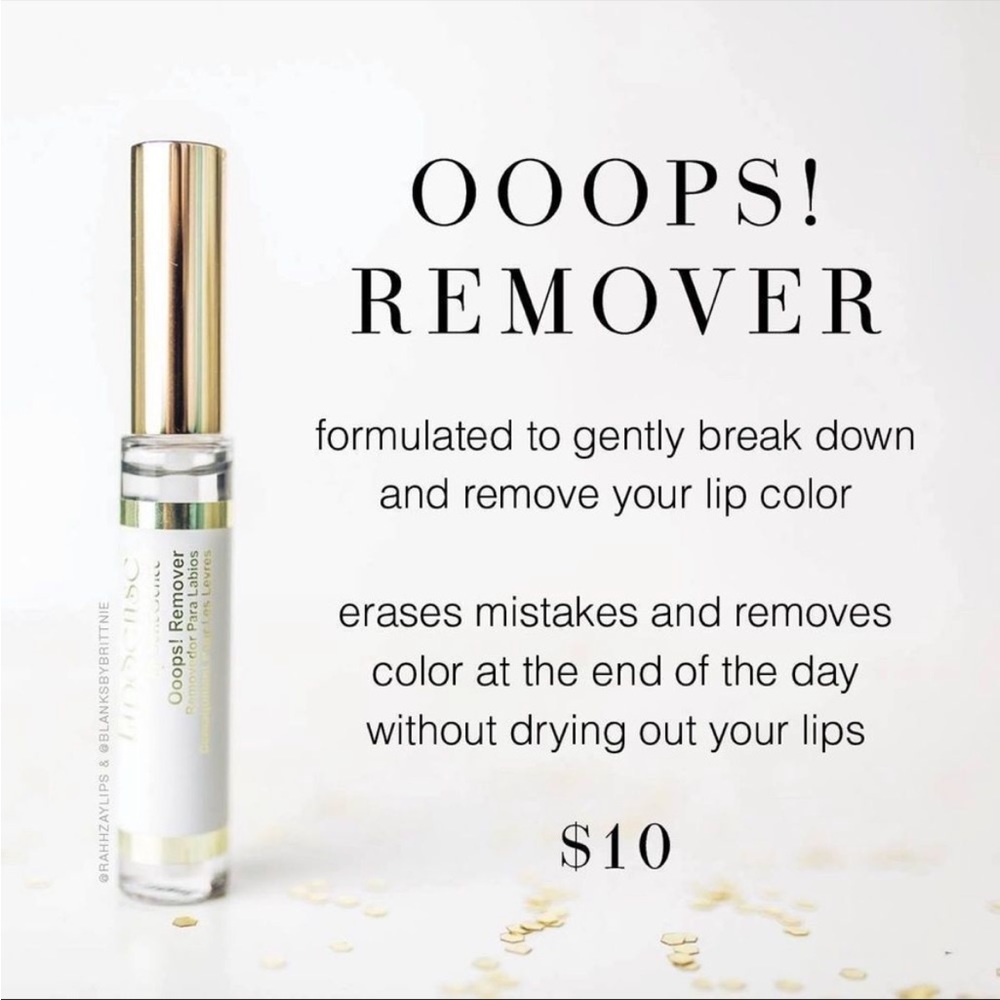 NWT LipSense Oops Remover